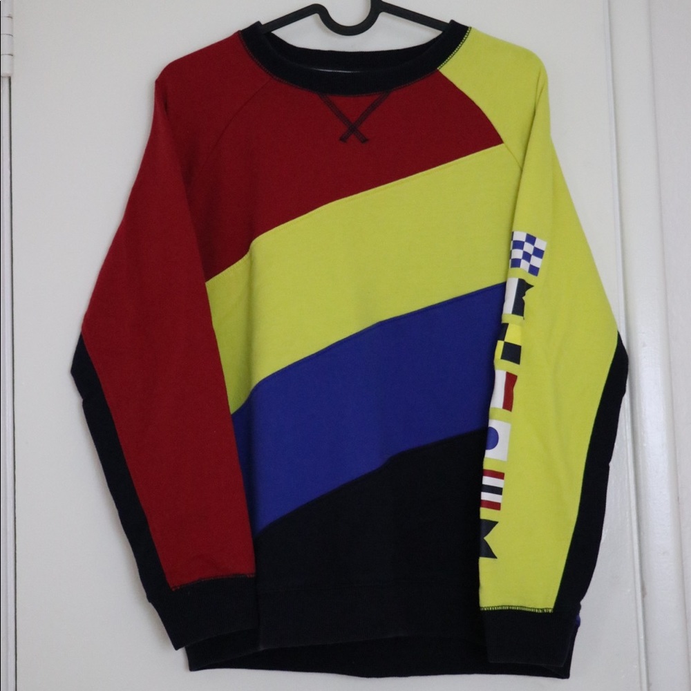Multicolored Nautica Crewneck Sweater